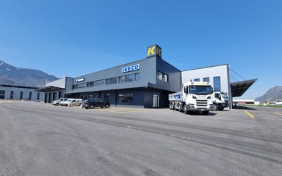 Unsere neue Garage in Aigle ist in Betrieb !