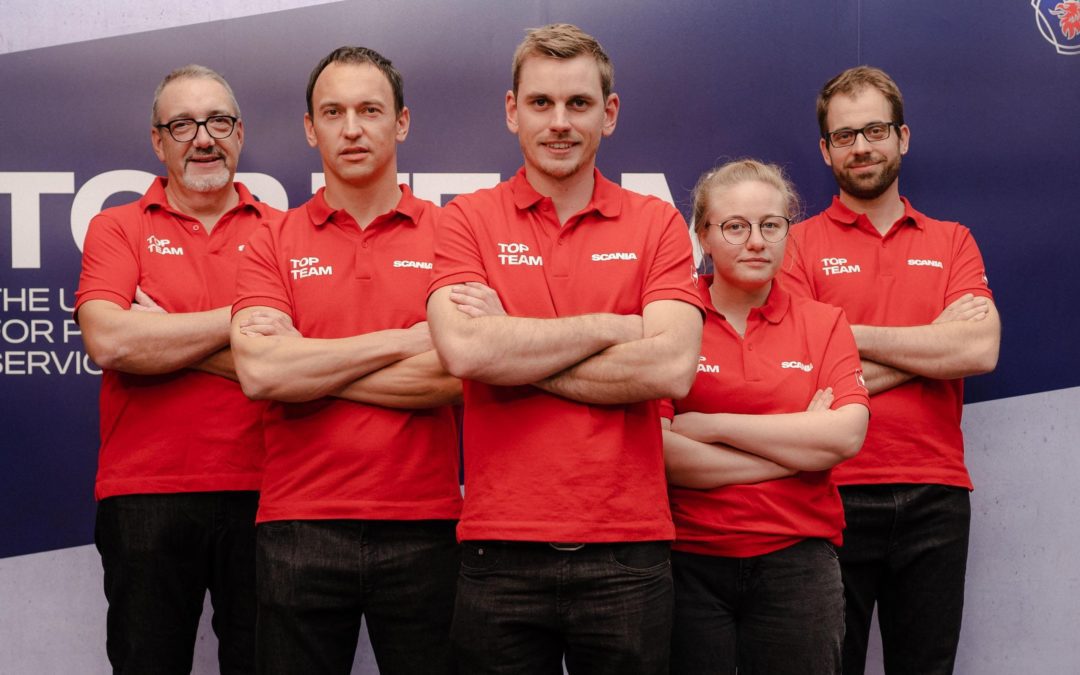 5èmes de la finale européenne du Scania TOP TEAM : malgré l’élimination, l’équipe de G. Kolly SA rentre avec le sourire et de fortes expériences