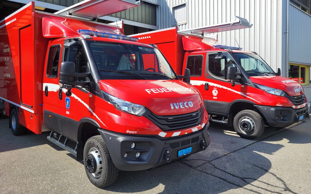 Les pompiers fribourgeois sont prêts à intervenir!