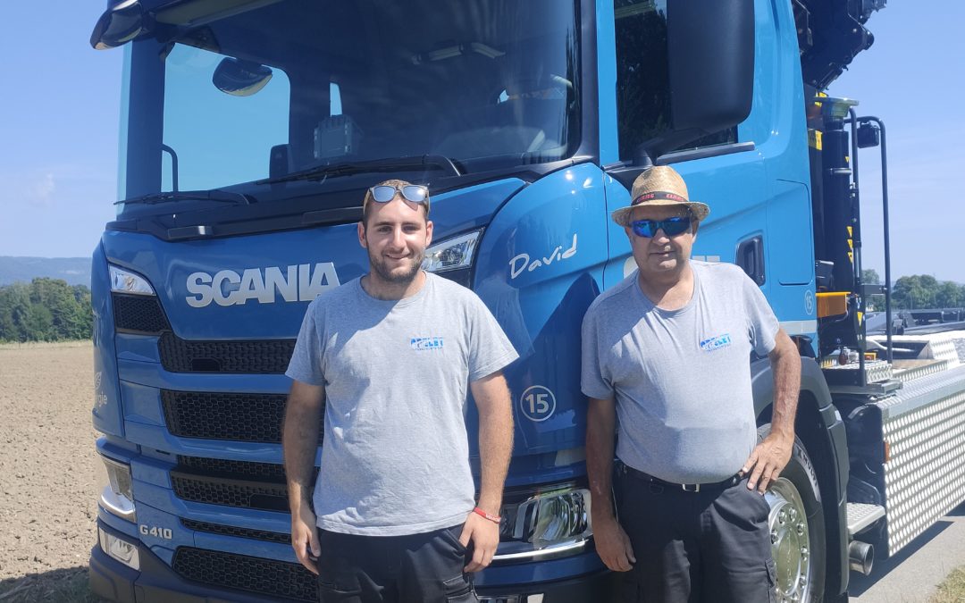 Un nouveau véhicule équipé chez Odelet Transports