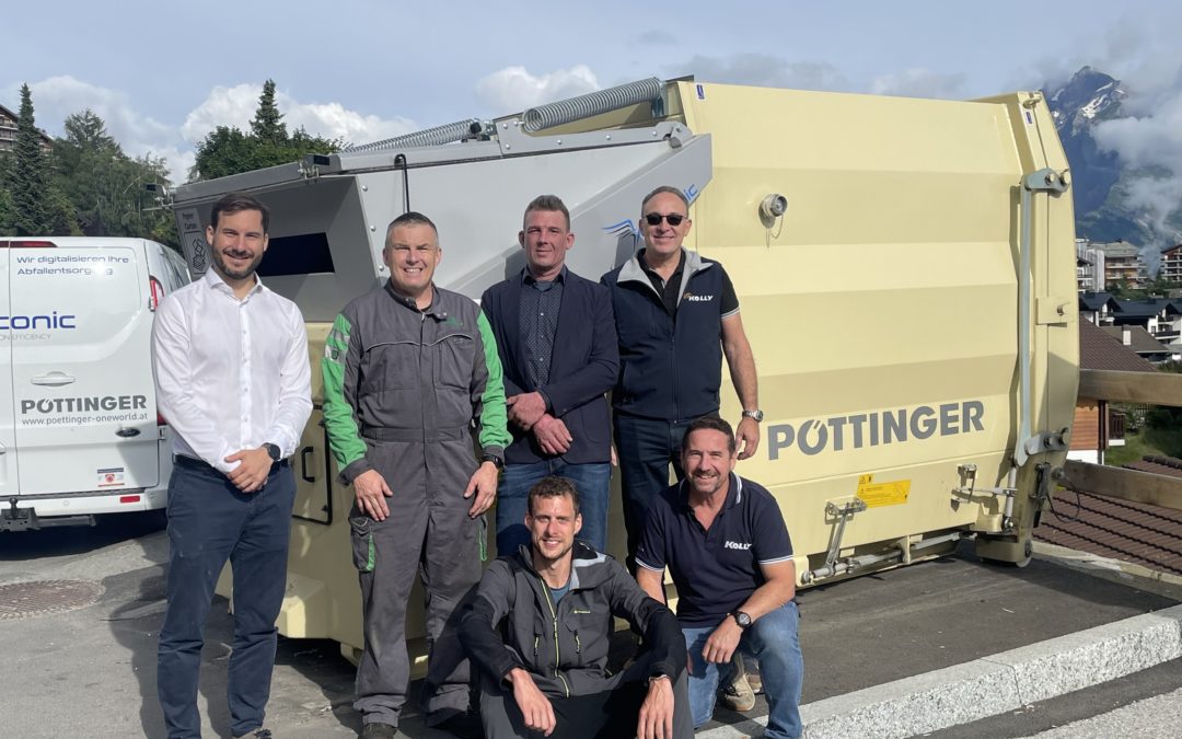 Pöttinger Entsorgungstechnik en visite en Valais