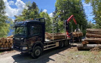 Un nouveau camion Scania pour Avanthay SA