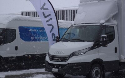 Journée test Iveco sous la neige!